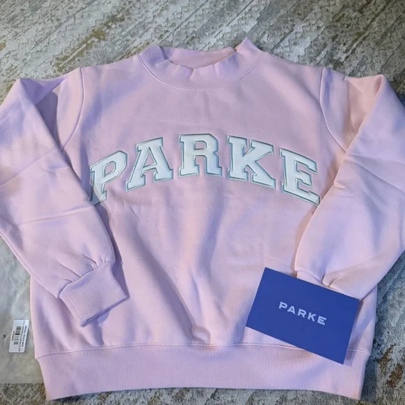PARKE Varsity Mockneck Sprinkle NWT - Picture 6 of 6